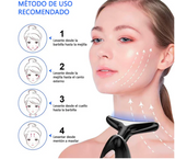 MASAJEADOR FACIAL CON LUCES LED