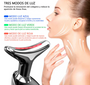 MASAJEADOR FACIAL CON LUCES LED